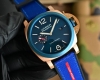 沛纳海 panerai 弧型镀膜玻璃 44Mm*16Mm 胶表带搭配原装针扣 全自动机械 一款来自硬汉的手表 V8出品