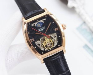 尊享价 品牌：浪琴-Longines 类型：男士腕表 壳套：顶级版316精钢l 表带：进口小牛皮表带 机芯：全自动机械机芯 镜面：矿物质防刮镜面玻璃 尺寸：直径