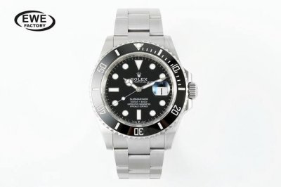 Ewe厂劳力士潜航者日历型126610 Submariner黑水鬼绿水鬼41Mm 1:搭载超级3235一体机芯 动力72小时 无卡度机芯装饰 机芯及其稳定 2: