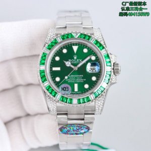 三码合一 编码一致新品 最新品 最新款式 Clean厂 C厂最新推出 潜航者后镶钻定制版 四码合一最新版本推出 幽灵渣男同款 注重细节 奢华闪耀与永不退色的融合