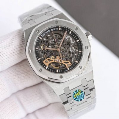 统一价： Gr新款爱彼皇家橡树离岸型15407St.Oo.1220St.01男士机械腕表 Calibre 3132一体机芯，41Mm直径，厚度9.9Mm深灰色表