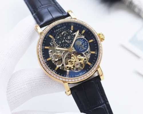 尊享价 品牌 卡地亚-Cartier 类型 男士腕表 壳套 顶级版316精钢l 表带 进口小牛皮表带 机芯 全自动进口机械机芯 镜面 矿物质防刮镜面玻璃 尺寸