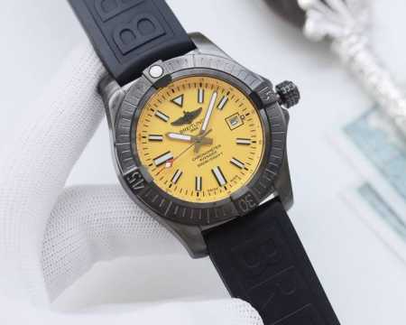 国产机: 白壳 黑壳 西铁城: 白壳 黑壳 百年灵-Breitling 复仇者系列 全自动机械 44*13Mm 拱桥强化玻璃 泰国橡树胶带 军用帆布表带 原装针 - 点击图像关闭