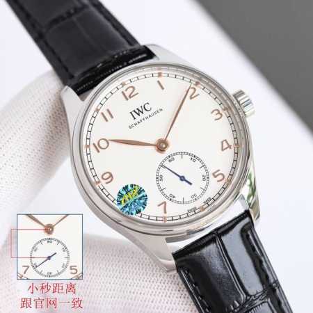 白壳 金壳 Gr Factory 市场最高版本 万国iwc葡萄牙自动小三针系列腕表！ 1表径40.4毫米，机芯采用定制机82200自动机械。 2惟妙惟肖的表圈抛 - 点击图像关闭