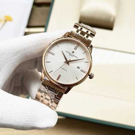 白 金 钢带+20。江诗丹顿-Vacheron Constantin精品男士腕表经典大三针设计，尊贵大气，绅士风范，卓越品质，热卖全城。采用进口西铁城机械机芯， - 点击图像关闭