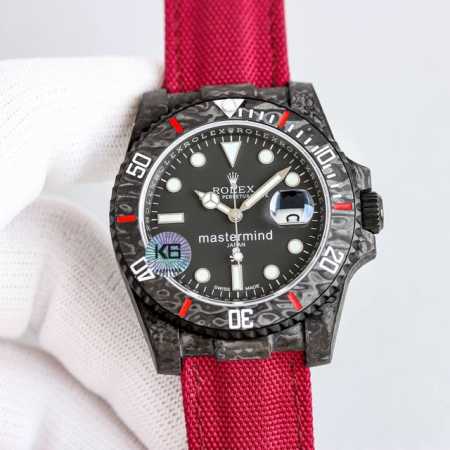 最新升级碳纤维Rolex劳力士百搭！ Submariner 潜航者Sub水鬼，完美呈现！ 1：升级更便捷-更百搭的魔术贴表带！通用大小手腕 男士女士均适合佩戴！ - 点击图像关闭