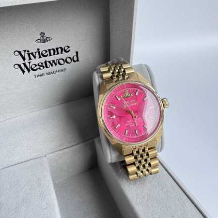 支持香港 美国直邮 vivienne Westwood 西太后红龙果色玫红表盘 精钢表带粉色表盘 女士腕表 轻奢雕花红盘女表 众多好莱坞明星出席Vivienne - 点击图像关闭