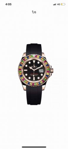 发货实拍，Rolex 劳力士游艇后镶糖果圈糖豆116655机械表，搭配瑞士国产 高级做工，复刻版本。