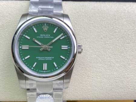 SK厂 劳力士Rolex 蚝式恒动型36mm 直径 36mm 机芯 搭载全自动机械机芯 圈口 光圈 镜面 防刮蓝宝石玻璃镜面 材质 进口316L精钢表壳 表带 - 点击图像关闭