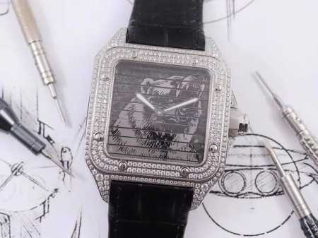 Sj出品 光壳 钻壳 Wwf 卡地亚 Cartier 山度士系列 三面一体双12特价秒杀价格P直降1000限量五十块，花一块表的钱买三种风格。难道不香吗？Wwf - 点击图像关闭