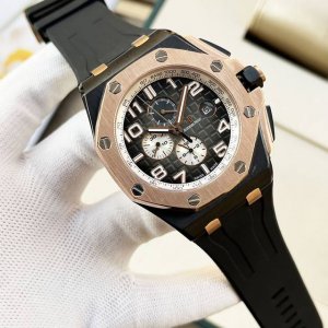 白 -金 新款首发 一波狠货！ 原版开模 市场最高性价比版本 爱彼Audemars Piguet 与原装一致，市场超高品质 爱彼皇家橡树离岸型系列，自动上链机械