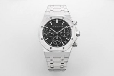 Zf新品 棱角藏锋，时光为证 爱彼皇家橡树系列26240腕表！ DDD 表壳 41Mm黄金比例表壳传承皇家橡树标志性八角形轮廓，经缎面拉丝与抛光交替打磨，哑光与