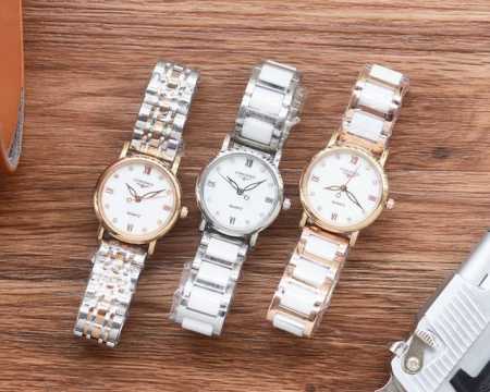白 -金 钢带+20 陶瓷+40 浪琴-精品女表携手而来 简约精致 品质精湛 热卖全城 采用进口石英机芯 顶级316精钢表壳 进口小牛皮表带 矿物质超强镜面 尺 - 点击图像关闭