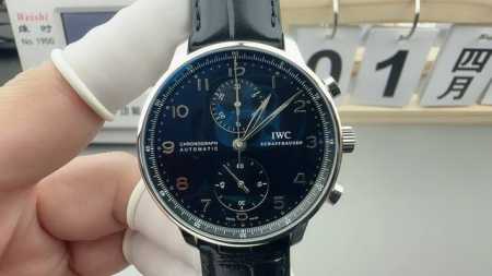 Zf万国葡萄牙计时码 葡计黑面款密底 41Mm*13Mm 定制版Cal.69355机芯 - 点击图像关闭