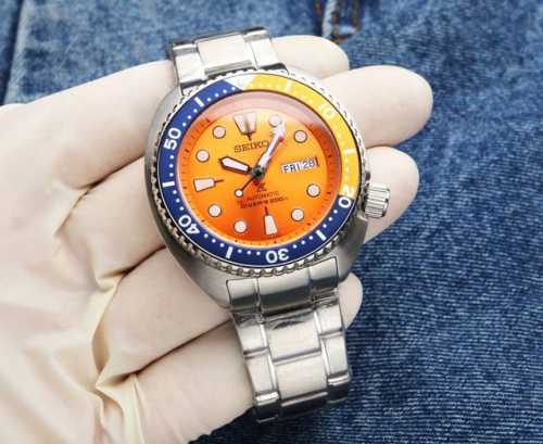 精工-Seiko，一比一复刻，各大电商平台均同步在售。 最新多功能男士腕表，超强夜光！！搭载7S36全自动精工机械机芯 机芯与正品一致 大气新颖的表盘 316精
