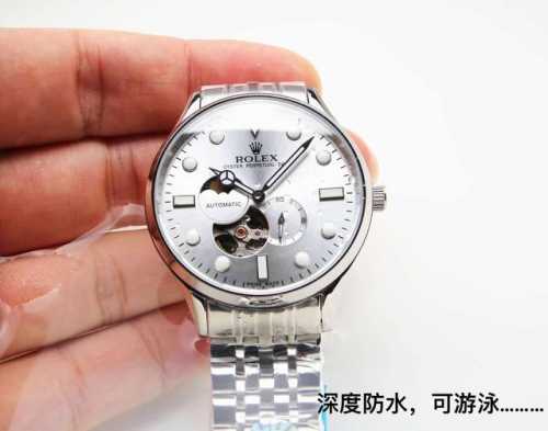 J5出品：白钢p . 金20. 本品均已严格经过防水压力测试，防水可达120米 劳力士，日月星辰系列，搭载原装进口82S7机芯 0返修0售后 ，采用超a精钢壳套