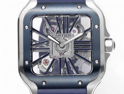 Thb 山度士镂空胶带系列 首发 DDD 参数与正品同步 DDD 表径：39.8毫米 DDD 机芯：瑞士朗达4S20改制机械款机芯 DDD 表壳厚度：9.08毫