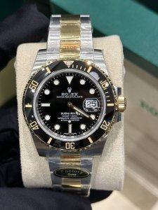 现货实拍Bro劳力士 间金黑水鬼全自动机械表 潜航者型系列 型号M116613Ln-0001 黑盘 公机芯 直径40Mm 现货实拍Bro劳力士 间金黑水鬼全自动机械表 潜航者型系列 型号M116613Ln-0001 黑盘 公机芯 直径40Mm