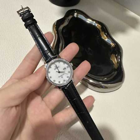 白 -金 钢带+20 陶瓷+40 。 欧米茄-精品女表携手而来，简约精致，品质精湛，热卖全城。采用进口石英机芯，顶级316精钢表壳，进口小牛皮表带，矿物质超强镜 - 点击图像关闭