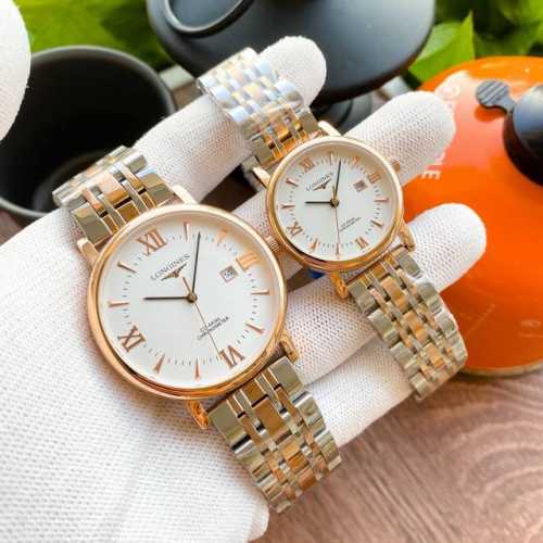 白壳190金壳 钢带20 品牌 浪琴-Longines 类型 情侣腕表 壳套 顶级版316精钢l 表带 进口小牛皮表带 316L精钢表带 机芯 进口石英机芯 镜