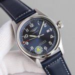 浪琴-Longines，先行者Spirit系列男士腕表，Cosc天文台认证，五星上将，大三针版。先锋精神，行无止境！ 采用旋入式大尺寸飞航表防水表冠，与先以按压