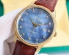 劳力士- Rolex满天星 潮男潮流新品男士全满钻壕镶腕表搭载全自动8S62全自动进口机械机芯 904L精钢表壳 意大利小牛皮表带 超清高强度宝石镜面，品质保证