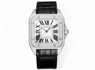 Hy Factory 卡地亚 Cartier Af1 山度士系列 男款100周年纪念版强势来袭 。 [原版开模卡地亚 山度士 ] 1 表壳 正品开模，搭载最好的