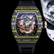 Richard Mille 理查米尔 Rm57-03 飞龙在天系列 全球限量8只 贵重来不是你的缺点 此款腕表壳套采用进口德国碳纤维材质鑫打造 搭载进口西铁城精