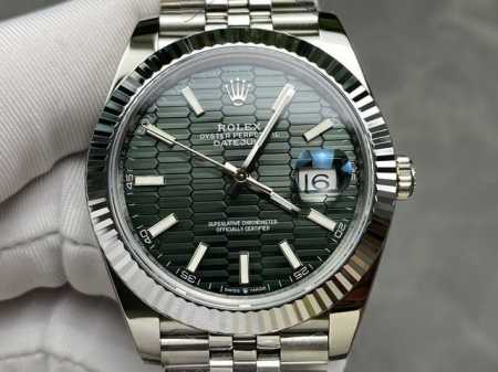 劳力士 日志41Mm 日本机芯904精钢 - 点击图像关闭