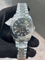 独家实拍图 劳力士日志系列，瑞士机芯，直径41Mm，灰面 Rolex Datejust Swiss Movement Automatic Mechanical