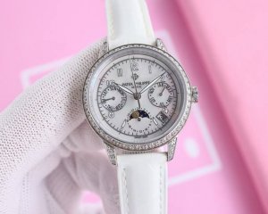金+50 Tw Factory 年新品 送礼佳品百达翡丽小红书爆款万年历多功能高级腕表！Tw团队首次创作女款，历时9个月精心设计，敢为人先，力求完美！ 1 机芯