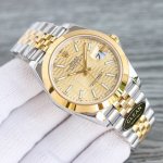 白 金 Clean厂C厂 劳力士 Rolex 日志型系列机械男表，原装开模 1:搭载超级一体机芯 动力72小时 无卡度机芯装饰 机芯及其稳定 2:整表904L精
