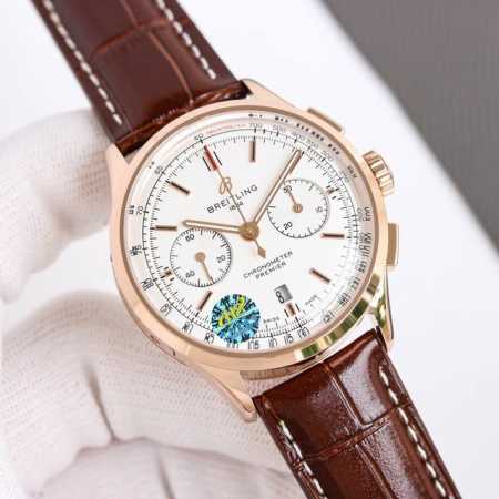 统一价 Tw新品百年灵璞雅b01计时腕表premier B01 Chronograph 吴彦祖同款 材质 316L精钢 直径 42毫米 厚度 13.65毫米 表 - 点击图像关闭