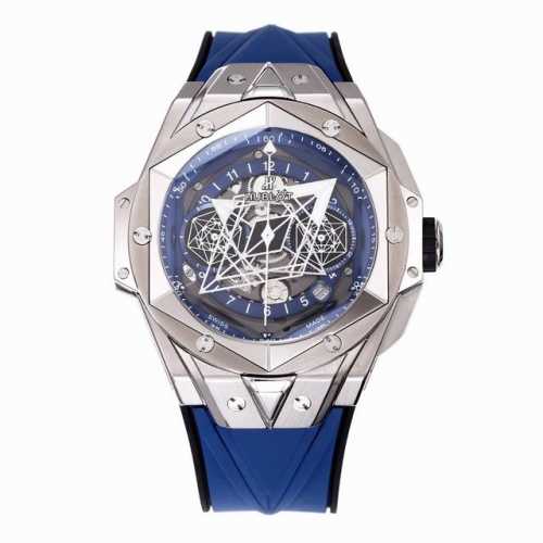 Bbf极限 Hublot宇舶表全新Big Bang Sang Bleu Ii刺青二代腕表 恒宝最热门款 市面唯一标配全部钛金属，经过抛光、缎面、切片、雕刻、倒角