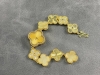 手链采用分件珠宝工艺 这是专柜最新出迷你小表盘22.7Mmx 22.7Mm 小小的表盘超级精致 专柜级别做工 大货完全百分百同原版数据 全手工打磨抛光珠宝工艺
