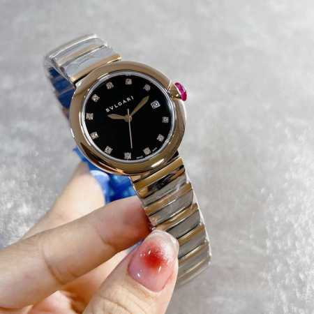 Bvlgari 宝格丽 Lvcea系列新款女士腕表，高贵奢华而内敛，百搭神器又有无限气质高雅，蓝宝石镜面，尺寸33Mm - 点击图像关闭