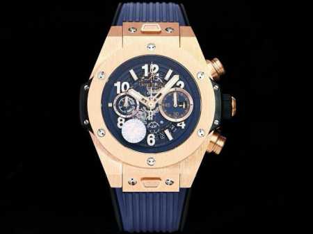 2023最新款新面出货 宇舶 恒宝 Hublot 英勇无畏 拳拳出击 简称 Hub 恒宝 Bigbang大爆炸元素材料计时码表v2版表壳采用进口316精钢材料 - 点击图像关闭