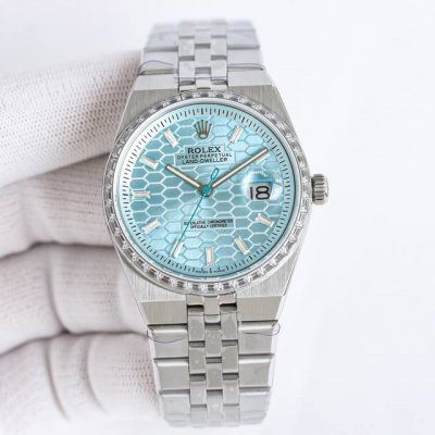 白 金 劳力士-Rolex Pq1 陆使型，V2 赛车版 40Mm，内置9015改一体7315机芯。劳力士全新 Land-Dweller 陆使型于 2025 年