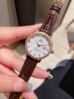 金+20钢带+20陶瓷40 最新欧米茄 女表 原装进口石英机芯 钢化玻璃 316L精钢表壳 直径女30Mm 厚8Mm如果今天的阳光停止了它耀眼的光芒。那么你的一