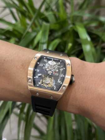 现货实拍 理查德米勒 陀飞轮 Rm002 行情价参考1100W - 点击图像关闭