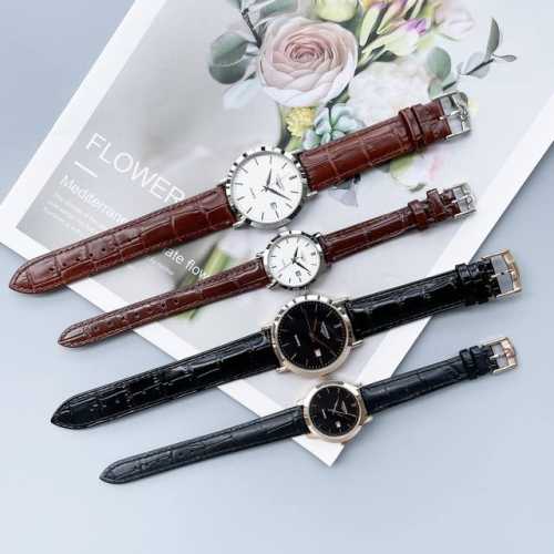 白皮 .金 .钢20浪琴-Longines 情侣对表 原装进口石英机芯 316L精钢表壳 直径男39Mm女29Mm 厚8Mm如果今天的阳光停止了它耀眼的光芒 那