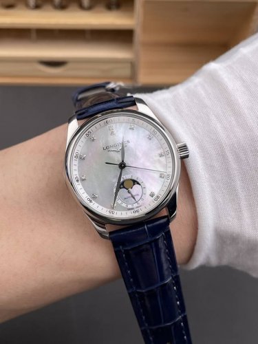 Ai 浪琴女名匠 贝母四针月相 34Mm 2836机