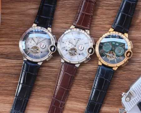 玫+20钢带30 男人挚爱 多功能腕表 最新 ：卡地亚最佳设计独家首发 类型 ：精品男士腕表 表带 ：316精钢 真牛皮表带 机芯 ：全自动机械机芯 镜面 ：矿 - 点击图像关闭