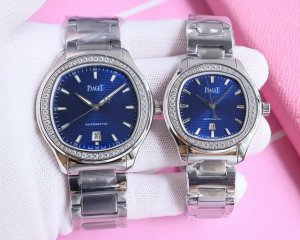 白 金 钻50 钢带100 Tw伯爵超薄piaget Polo系列情侣对表，人称小鹦鹉螺！ 伯爵情侣皮带款 一款优雅的运动腕表，可商务亦可运动休闲。欢迎对比细节