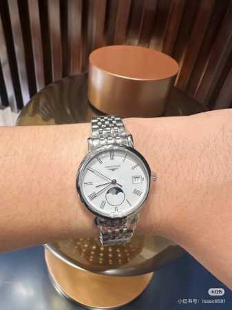白 ～金 钢带+20钻+30 年 博雅最新品Longines浪琴官方博雅系列腕表 底盖-吊牌-保卡 三码合一 见证爱的奇迹时刻时尚潮流女腕表，采用进口日本机芯， - 点击图像关闭