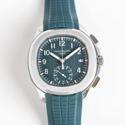 Mma- 百达翡丽 Rb2 Aquanaut系列，手雷系列 腕表型号：5968A-001 尺寸42.2Mm 毫米不锈钢表壳 计时指针、精确至四分之一秒的外缘轨道