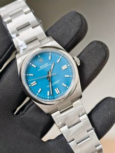 Krf新品 蚝式恒动36Mm天湖蓝，可选择3230 2824机芯，整体做工很好颜色漂亮