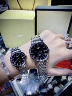 浪琴 博雅情侣款回货卖后悔 精钢表壳 帶日历 经典高档钻面。整体精钢材质 最好卖的浪琴之一 实物上手高档 可配原包装 超值