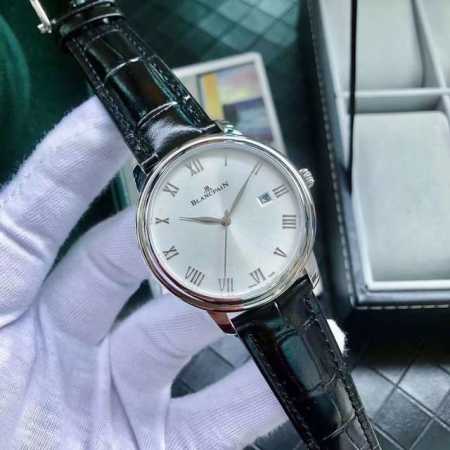 白 金730品牌:宝珀 三针新品，商务休闲 奢华大气类型：精品男士腕表 新品 表带：真牛皮表带 舒适 机芯:进口西铁城机芯 稳定 材料：矿物质防刮镜面 高清，耐 - 点击图像关闭