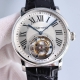 真陀飞轮 金白同价 卡地亚rotonde De Cartier Tourbillon Cadran Love陀飞轮腕表表壳精炼 为充满想象力的设计师提供了承载机